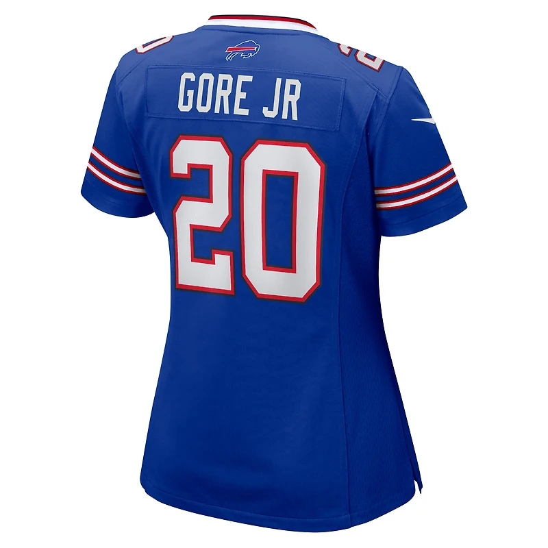 Maillot de match Nike Frank Gore Jr. Royal Buffalo Bills pour femme
