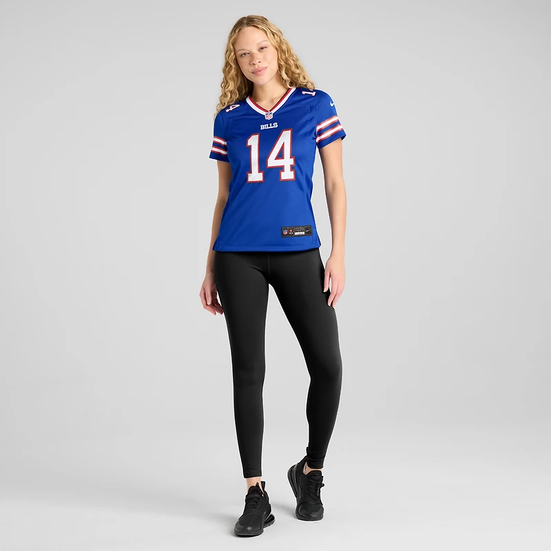 Maillot de joueur retraité Nike Frank Reich Royal Buffalo Bills Game pour femme