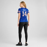 Maillot de joueur retraité Nike Frank Reich Royal Buffalo Bills Game pour femme