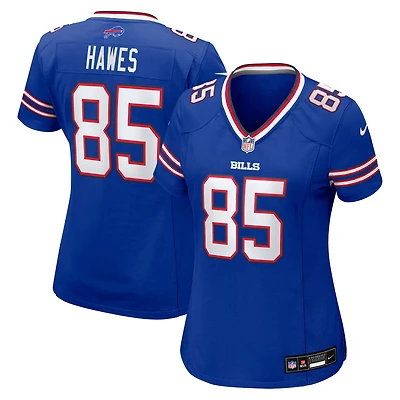 Women's Nike Jackson Hawes Royal Buffalo Bills Team Game Jersey