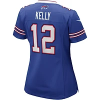 Maillot de joueur retraité Nike Jim Kelly Royal Buffalo Bills Game pour femme