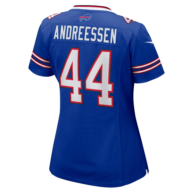 Women's Nike Joe Andreessen Royal Buffalo Bills Game Jersey