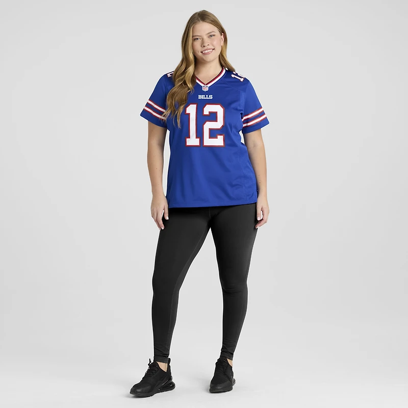 Maillot de joueur retraité Nike Joe Ferguson des Royal Buffalo Bills pour femme