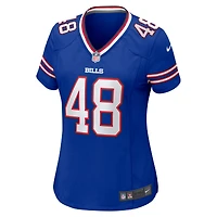 Women's Nike Joel Wilson Royal Buffalo Bills Team Game Jersey