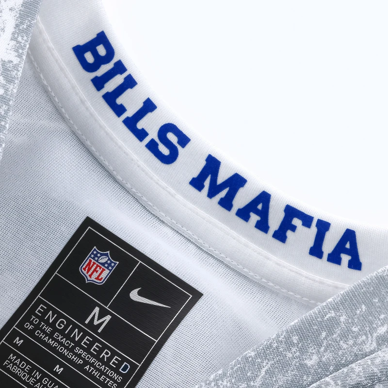 Maillot de match Nike Joey Bosa blanc Buffalo Bills 2025 Rivalries Collection pour femme
