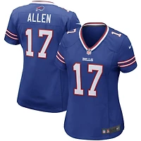Joueur de jeu Nike Josh Allen Royal Buffalo Bills pour femme - Maillot
