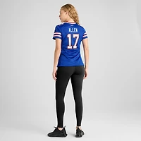 Joueur de jeu Nike Josh Allen Royal Buffalo Bills pour femme - Maillot