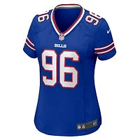 Women's Nike Kameron Cline  Royal Buffalo Bills Team Game Jersey