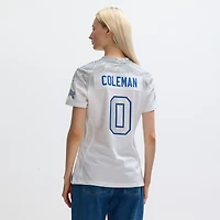 Maillot de match Nike Keon Coleman blanc Buffalo Bills 2025 Rivalries Collection pour femme