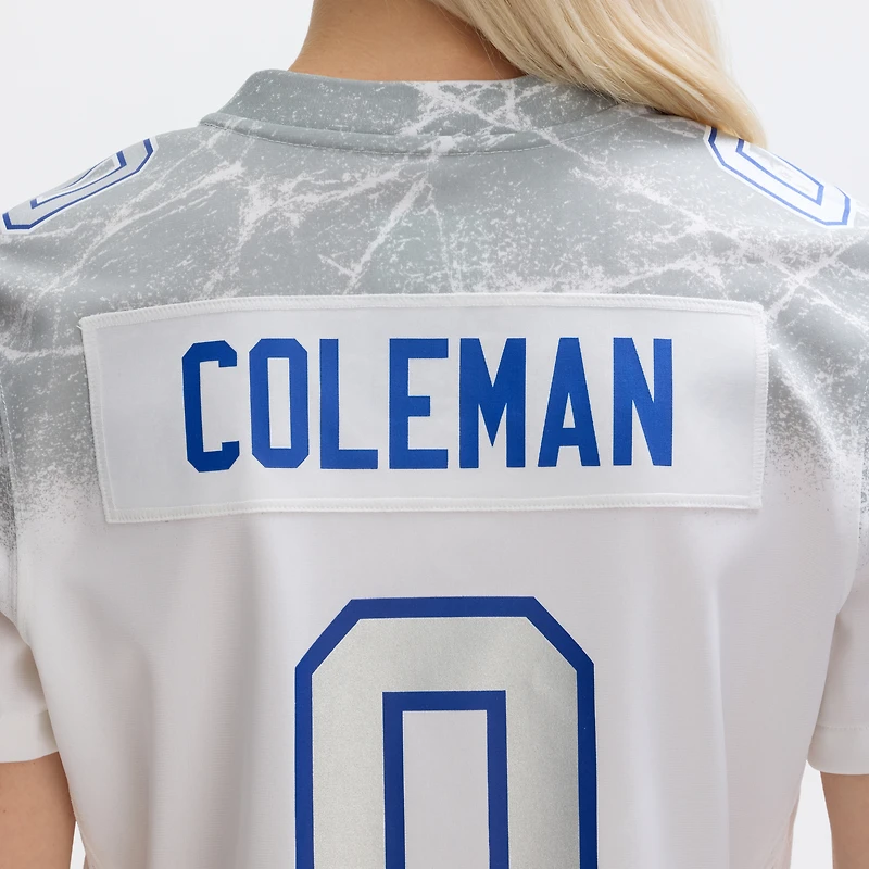 Maillot de match Nike Keon Coleman blanc Buffalo Bills 2025 Rivalries Collection pour femme