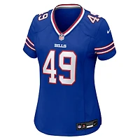 Women's Nike Keonta Jenkins  Royal Buffalo Bills Team Game Jersey
