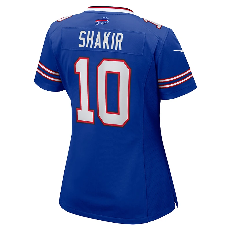 Maillot de match Nike Khalil Shakir Royal Buffalo Bills pour femme