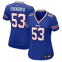 Women's Nike Lloyd Cushenberry III  Royal Buffalo Bills Team Game Jersey