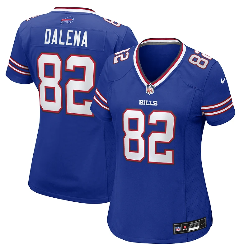 Women's Nike Mac Dalena Royal Buffalo Bills Team Game Jersey