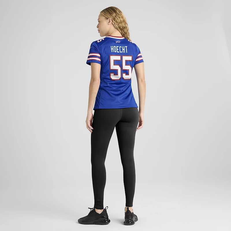 Women's Nike Michael Hoecht  Royal Buffalo Bills Team Game Jersey