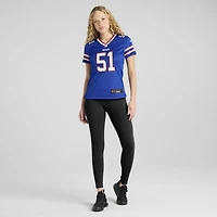 Women's Nike Nelson Ceaser  Royal Buffalo Bills Team Game Jersey