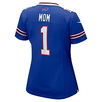 Women's Nike Number 1 Mom Royal Buffalo Bills Game Jersey