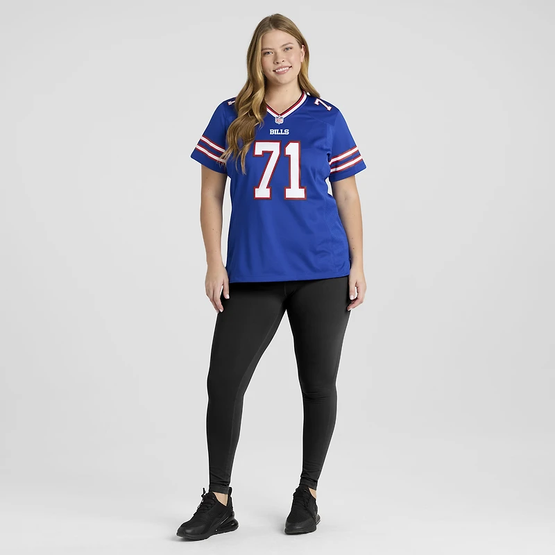 Women's Nike Quinton Jefferson  Royal Buffalo Bills Game Jersey