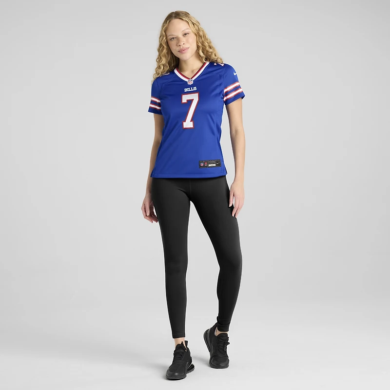 Maillot de match Nike Ray Davis Royal Buffalo Bills pour femmes