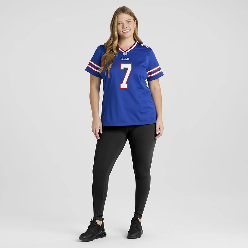 Maillot de match Nike Ray Davis Royal Buffalo Bills pour femmes