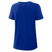 T-shirt à manches courtes Fangear Slub pour femme V104531 Bills 4DA 25 NFL Rivalry TEELADC 0348-4DA-81-87Z