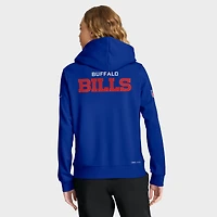 Sweat à capuche Nike Royal Buffalo Bills 2025 Sideline Standard Issue Initial Domicile Dri-FIT pour femme