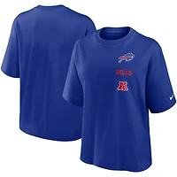 T-shirt Nike Royal Buffalo Bills pour femme