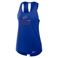 Women's Nike Royal Buffalo Bills Plus Performance Tank Top
