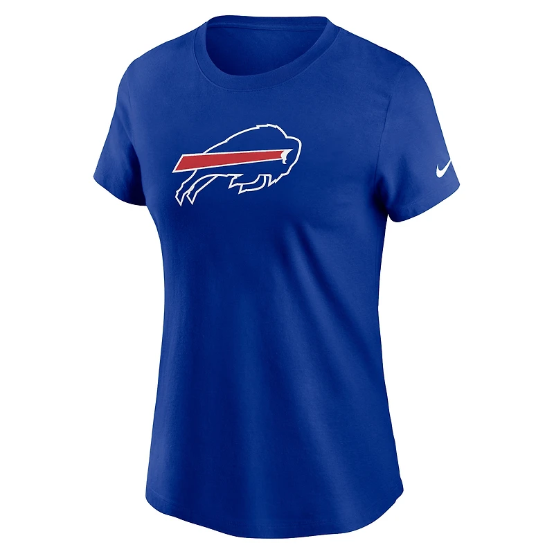 Women's Nike Royal Buffalo Bills  Primary Logo T-Shirt