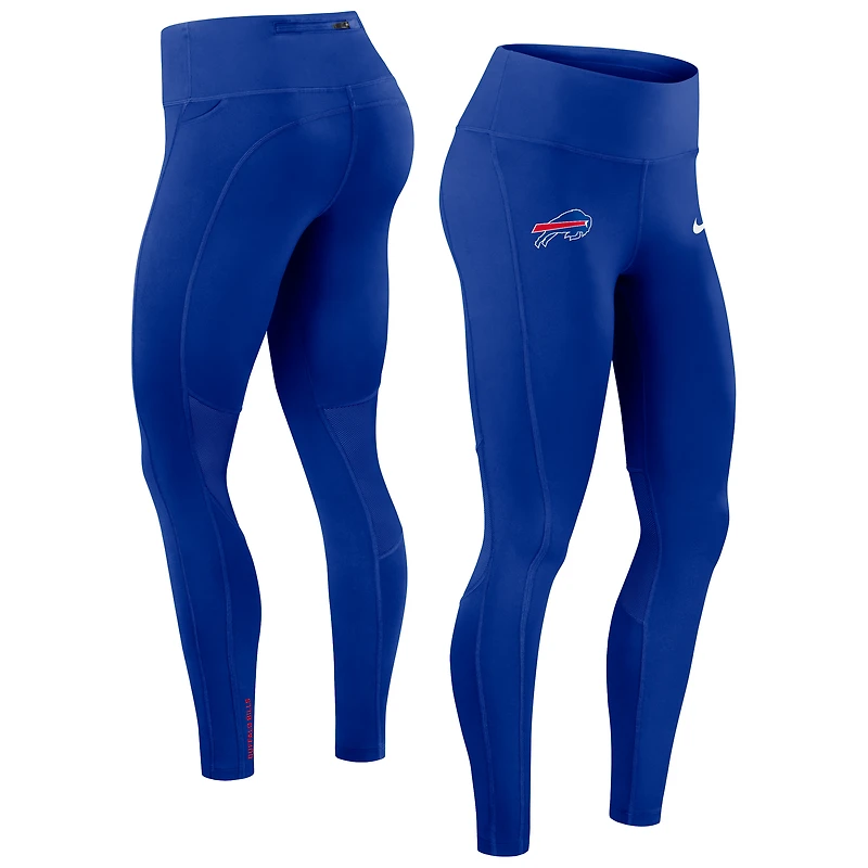 Legging Nike Royal Buffalo Bills Primetime Epic Fast Dri-FIT pour femme