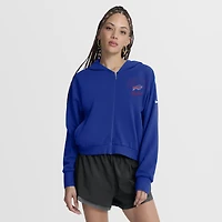 Sweat à capuche zippé Nike Royal Buffalo Bills Primetime pour femme