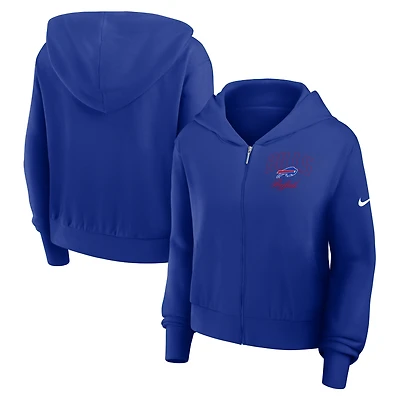 Women's Nike Royal Buffalo Bills Primetime Full-Zip Hoodie