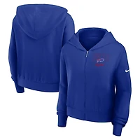 Women's Nike Royal Buffalo Bills Primetime Full-Zip Hoodie