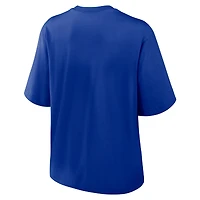 Women's Nike Royal Buffalo Bills Primetime Premium Essential Loose Fit Boxy T-Shirt