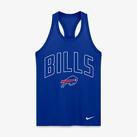 Débardeur Nike Royal Buffalo Bills Primetime Tri-Blend Dri-FIT pour femme