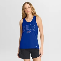 Débardeur Nike Royal Buffalo Bills Primetime Tri-Blend Dri-FIT pour femme