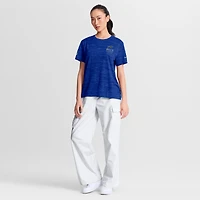 T-shirt Nike Royal Buffalo Bills Sideline Velocity Dri-FIT pour femme