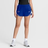 Short Nike Royal Buffalo Bills Tempo Dri-FIT pour femme