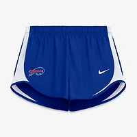 Short Nike Royal Buffalo Bills Tempo Dri-FIT pour femme