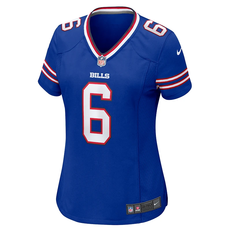 Women's Nike Shane Buechele  Royal Buffalo Bills Team Game Jersey