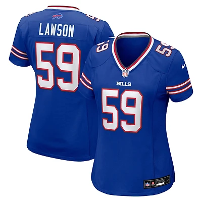 Women's Nike Shaq Lawson  Royal Buffalo Bills Team Game Jersey