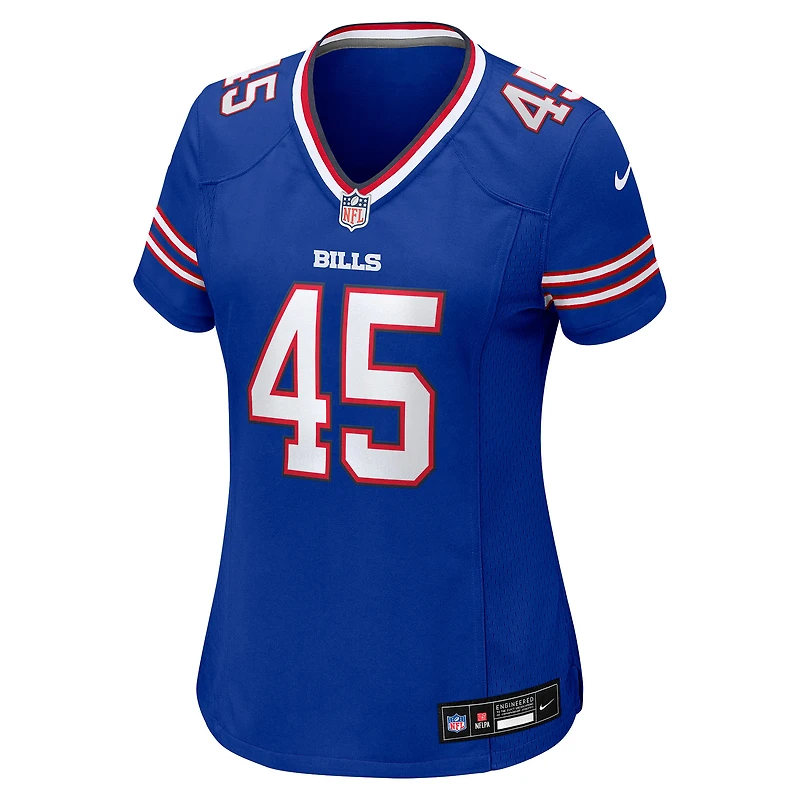 Women's Nike Shaq Thompson  Royal Buffalo Bills Team Game Jersey