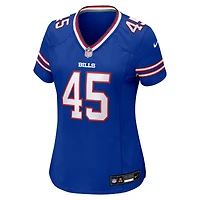 Women's Nike Shaq Thompson  Royal Buffalo Bills Team Game Jersey