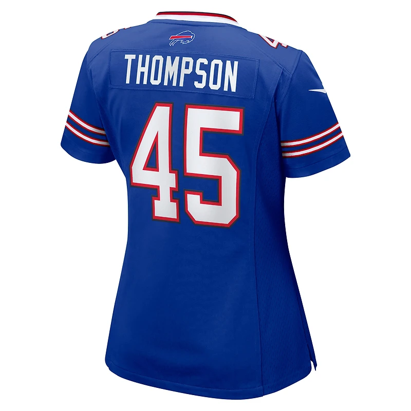 Women's Nike Shaq Thompson  Royal Buffalo Bills Team Game Jersey