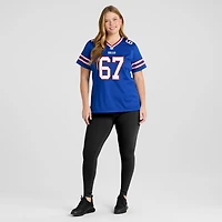 Women's Nike Travis Clayton  Royal Buffalo Bills Game Jersey