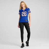 Women's Nike Ty Johnson  Royal Buffalo Bills Team Game Jersey