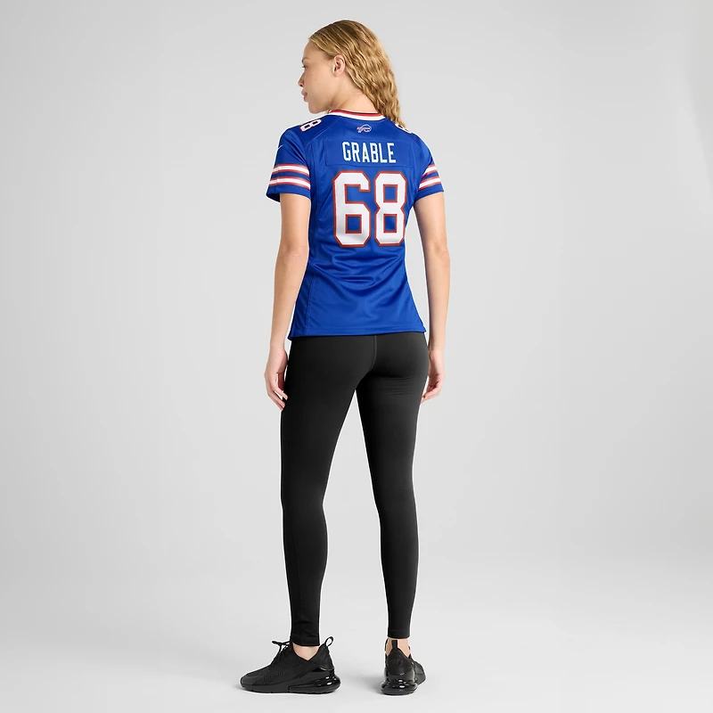 Women's Nike Tylan Grable  Royal Buffalo Bills Game Jersey
