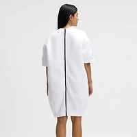 Robe oversize en polaire technique Nike Buffalo Bills blanche, collection 2025 Rivalries, pour femme