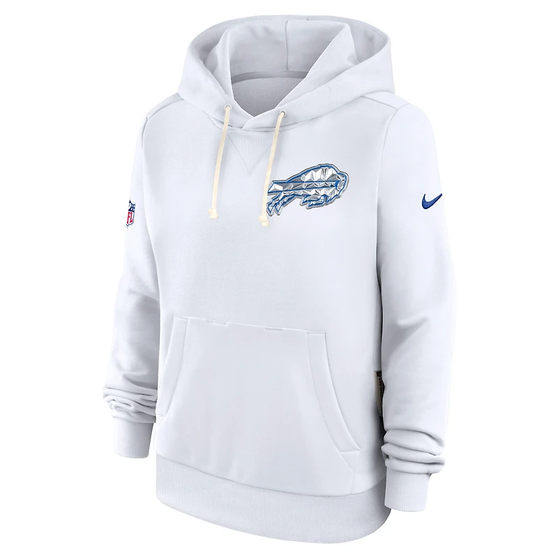 Sweat à capuche Nike Dri-FIT Sideline des Buffalo Bills pour femme