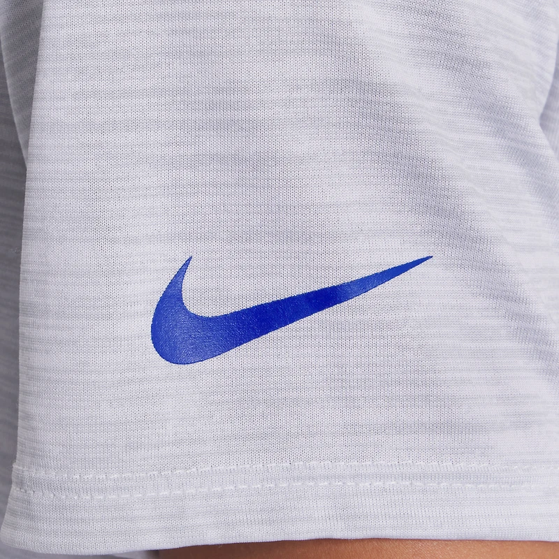 T-shirt Nike blanc Buffalo Bills 2025 Rivalries Collection Sideline Velocity Dri-FIT pour femme